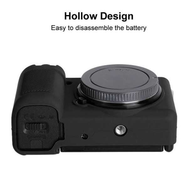 Sony ZV-E10 Soft Silicone Protective Case (Black) - Image 6
