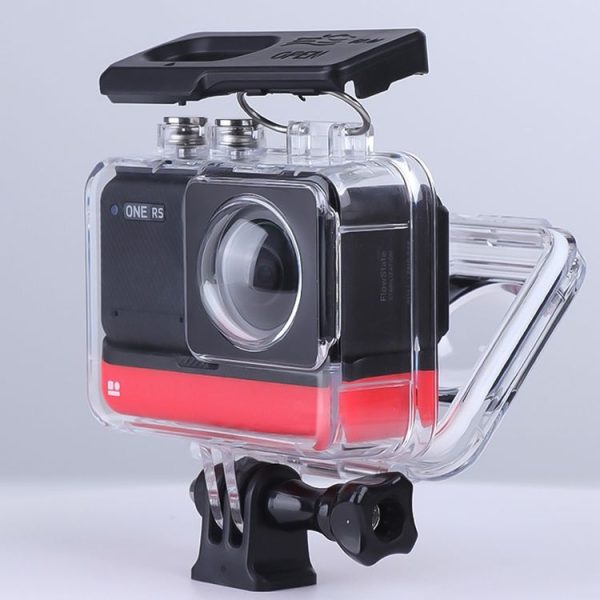 Insta360 One RS 360 Edition 60m Underwater Depth Diving Case Waterproof Housing (Transparent) - Image 3
