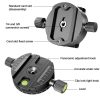 BEXIN QJ-08 Panoramic Rotary Quick Release Clamp Base Tripod Mount - Image 3