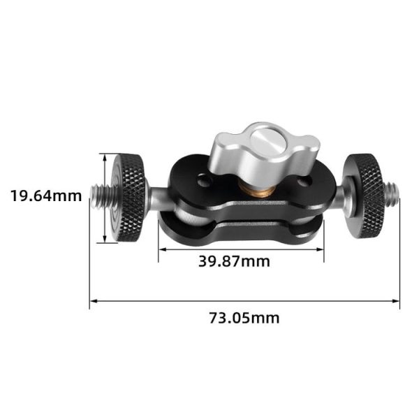 BEXIN TM-2 Multi-function Magic Arm Ball Mount Clamp Clip - Image 2