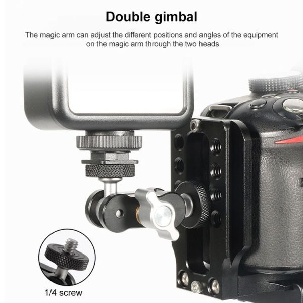 BEXIN TM-2 Multi-function Magic Arm Ball Mount Clamp Clip - Image 5