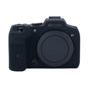 Canon EOS R7 Soft Silicone Protective Case (Black)