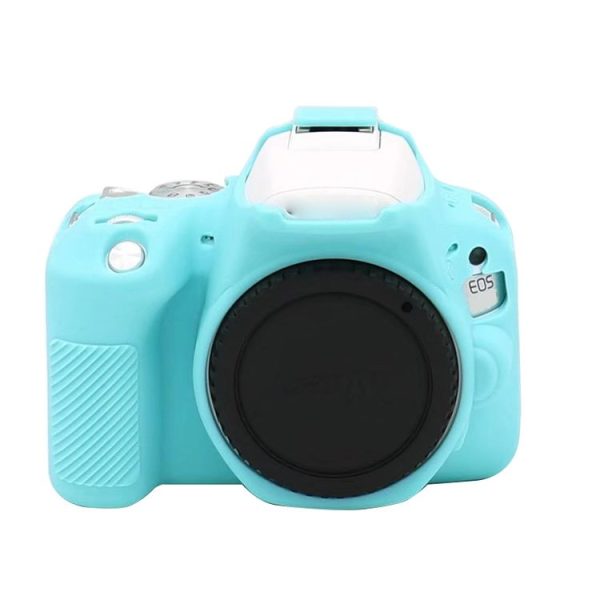 Canon EOS 250D Soft Silicone Protective Case (Blue)