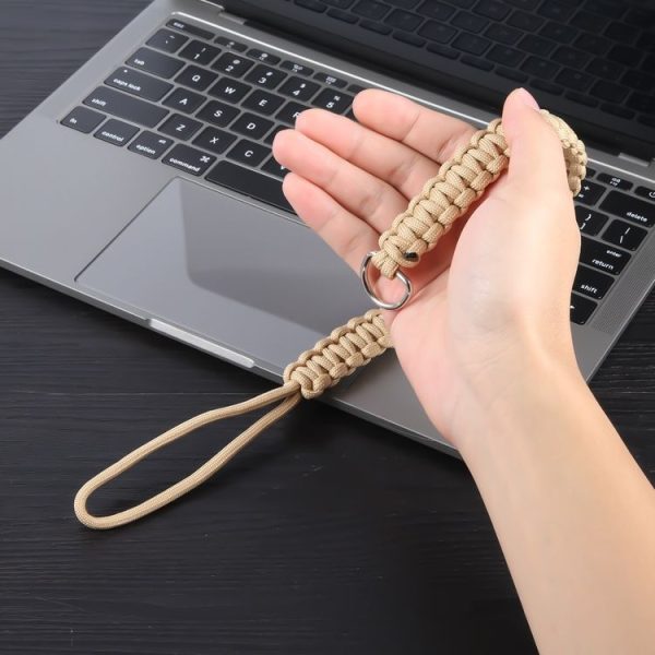 Wrist Strap Grip Hand Strap for SLR / DSLR Cameras (Khaki) - Image 3