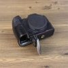 Canon EOS R7 1 / 4 inch Thread PU Leather Camera Half Case Base (Black) - Image 4