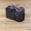 Canon EOS R7 1 / 4 inch Thread PU Leather Camera Half Case Base (Black) - Image 6