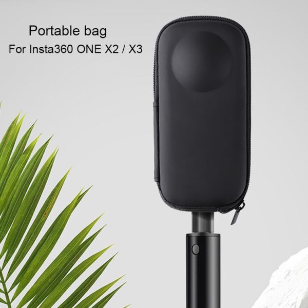 Insta360 X3 / ONE X2 Camera Portable Case Box Storage Bag (Black) - Image 2