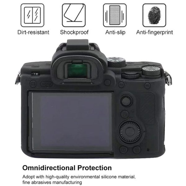 Sony A7S III / A7S3 Soft Silicone Protective Case (Black) - Image 3