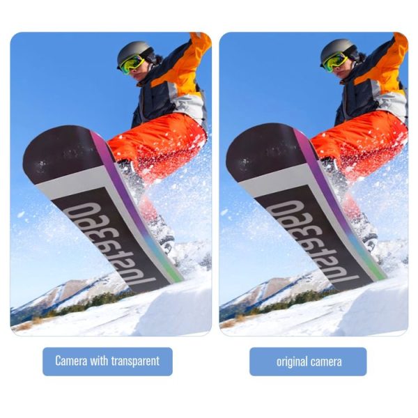 Insta360 X3 STARTRC No Disassembly Transparent Lens Protection Cover (Transparent) - Image 5