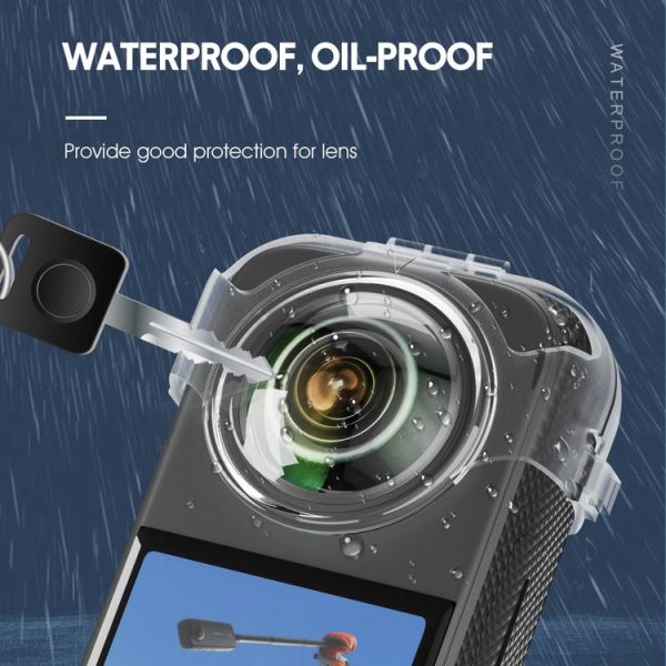Insta360 X3 STARTRC No Disassembly Transparent Lens Protection Cover (Transparent) - Image 7