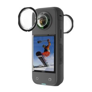 Insta360 X3 STARTRC Lens Guard PC Protective Cover (Black)
