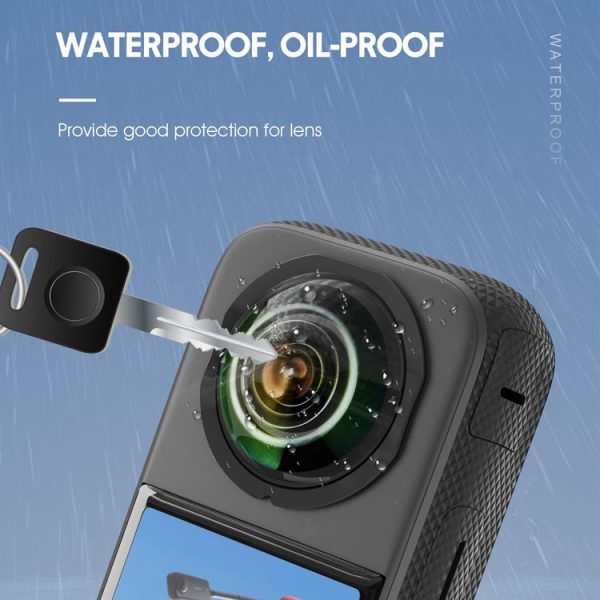 Insta360 X3 STARTRC Lens Guard PC Protective Cover (Black) - Image 5