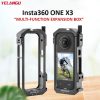 Insta360 X3 YELANGU LW-ONE X3 Metal Cage Extended Frame Case - Image 3