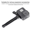 Joint Aluminum Extension Arm Grip Extenter for GoPro, Insta360, DJI and Other Action Cameras, Length: 10.8cm - Image 5
