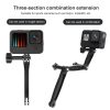 Joint Aluminum Extension Arm Grip Extenter for GoPro, Insta360, DJI and Other Action Cameras, Length: 10.8cm - Image 6