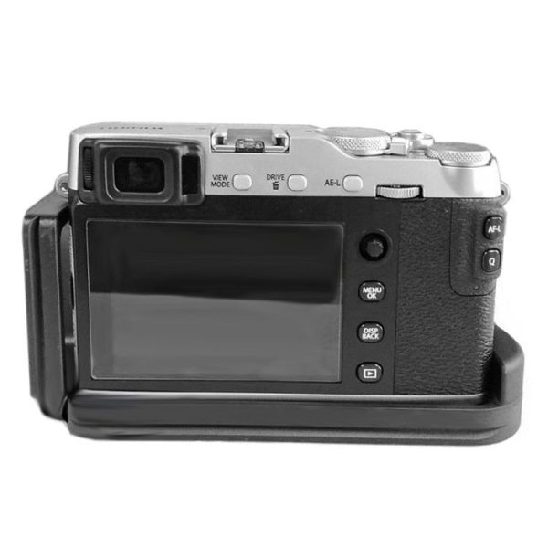 FITTEST Vertical Shoot Quick Release L Plate Bracket Base Holder for FUJI X-E3 (Black) - Image 4