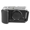 FITTEST Vertical Shoot Quick Release L Plate Bracket Base Holder for FUJI X-E3 (Black) - Image 5