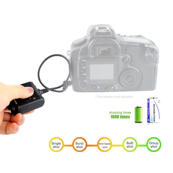 WX2004 Digital Wireless Shutter Release Remote Controller for NIKON: N90s / F5 / F6 / F100 / D2Hs / D2X / D300 / D700, Kodak: DSC-14N, Fuji: S3 Pro / S5 Pro Camera - Image 10