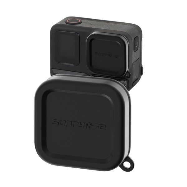 Insta360 Ace Pro 2 / 1 Sunnylife Silicone Lens Cap Protector Lens Cover (Black)