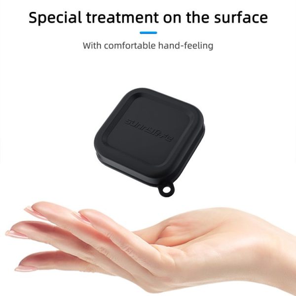Insta360 Ace Pro 2 / 1 Sunnylife Silicone Lens Cap Protector Lens Cover (Black) - Image 6