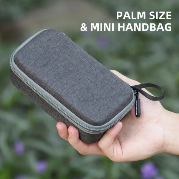 Insta360 Ace / Ace Pro Sunnylife Portable Carrying Case Handbag Mini Travel Case Organizer Protective Bag (Black) - Image 6