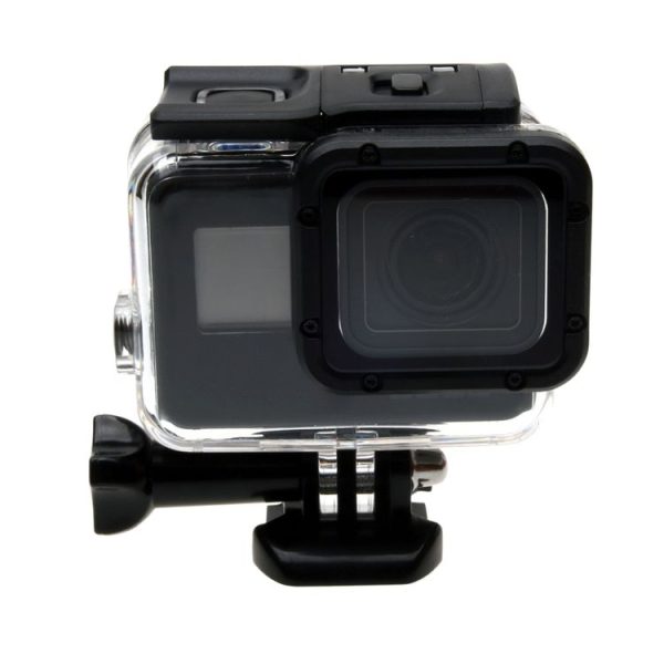GoPro NEW HERO / HERO6 / 5 30m Waterproof Housing Protective Case + Hollow Back Cover with Buckle Basic Mount & Screw, No Need to Disassemble Lens (GP413) - Image 2