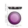 Insta360 GO 3S STARTRC 4 in 1 ND8 ND16 ND32 ND64 Camera Lens Filter (Black Red) - Image 8