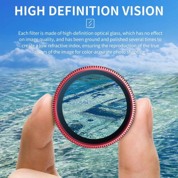 Insta360 GO 3S STARTRC CPL Camera Lens Filter (Black Red) - Image 3