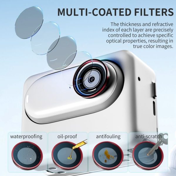 Insta360 GO 3S STARTRC CPL Camera Lens Filter (Black Red) - Image 5