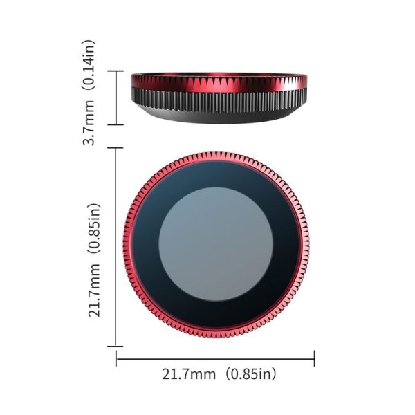 Insta360 GO 3S STARTRC CPL Camera Lens Filter (Black Red) - Image 7