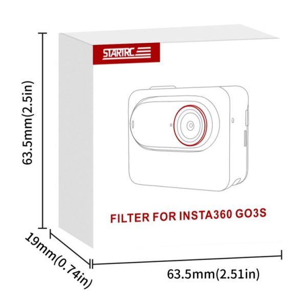Insta360 GO 3S STARTRC CPL Camera Lens Filter (Black Red) - Image 9