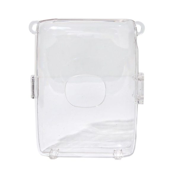 FUJIFILM Instax mini Link 2 Crystal Hard Case Camera Bag with Shoulder Strap (Transparent) - Image 3