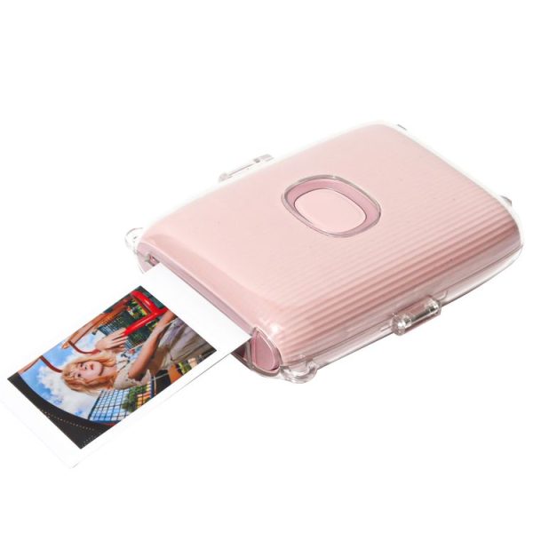 FUJIFILM Instax mini Link 2 Crystal Hard Case Camera Bag with Shoulder Strap (Transparent) - Image 5