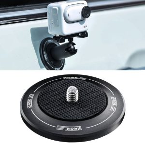 STARTRC Magnetic Base 1 / 4 Interface Metal Mount (Black)