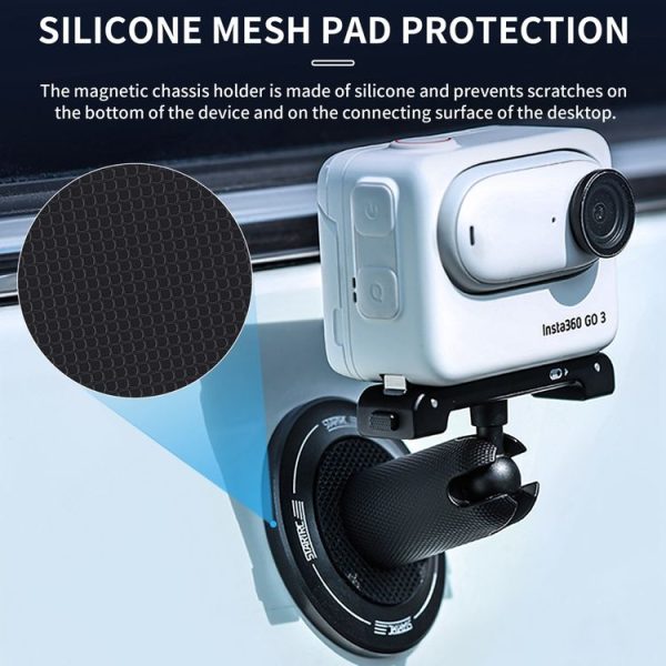 STARTRC Magnetic Base 1 / 4 Interface Metal Mount (Black) - Image 6