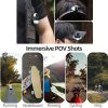 Insta360 GO3 / GO 3S Sunnylife Baseball Hat Clip Mount Baseball Cap Clamp Quick Release Mount Camera POV Vlog Holder (Black) - Image 7