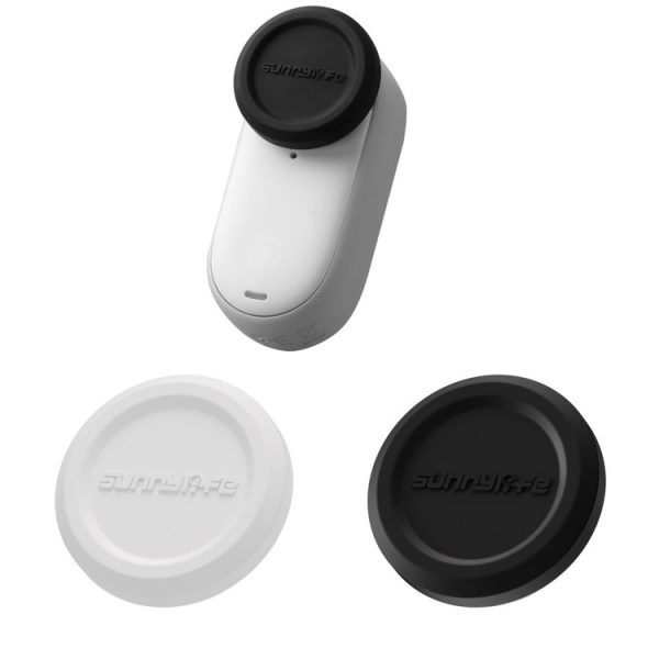 Insta360 GO 3S Sunnylife 2pcs Black and White Scratch-resistant Lens Protective Cap