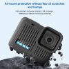 GoPro HERO 2024 Silicone Protective Case with Wrist Strap & Lens Cover (Black) - Image 2