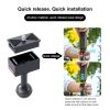 Metal Quick Release Base Adapter for GoPro, Insta360, DJI and Other Action Cameras (Black) - Image 5