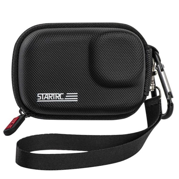 STARTRC Camera PU Carry Case For Insta360 GO3 / DJI Action 3 / 4 / 5 Pro (Black) - Image 2