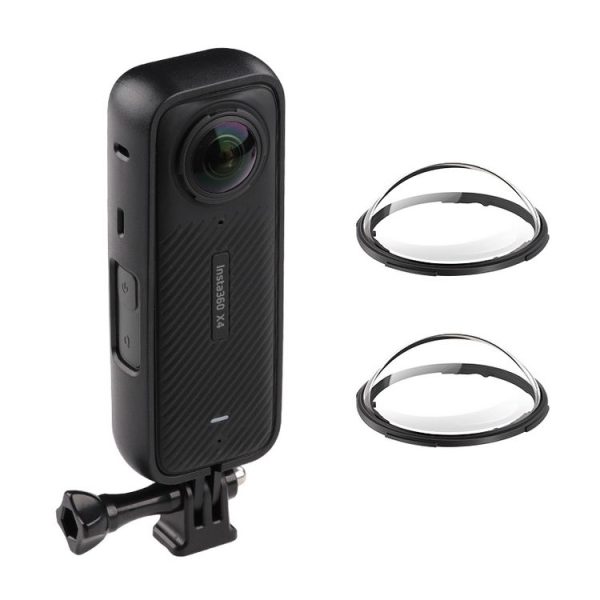 Insta360 X4 PC Plastic Protective Frame with PC Lens Cover Guard (Black)