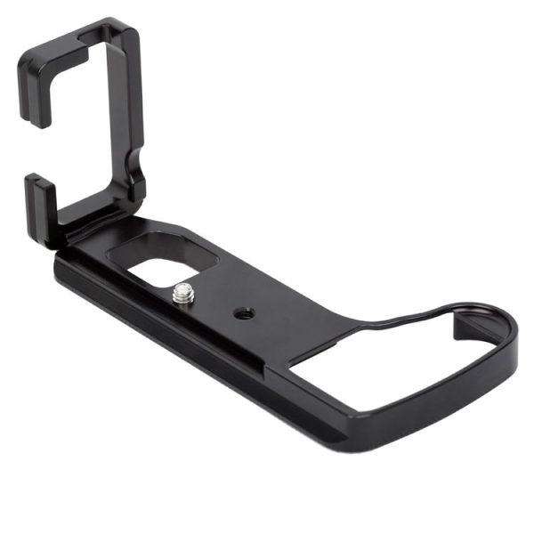 FITTEST LB-RX10 III Vertical Shoot Quick Release L Plate Bracket Base Holder for Sony RX10 III Camera Metal Ballhead (Black) - Image 3