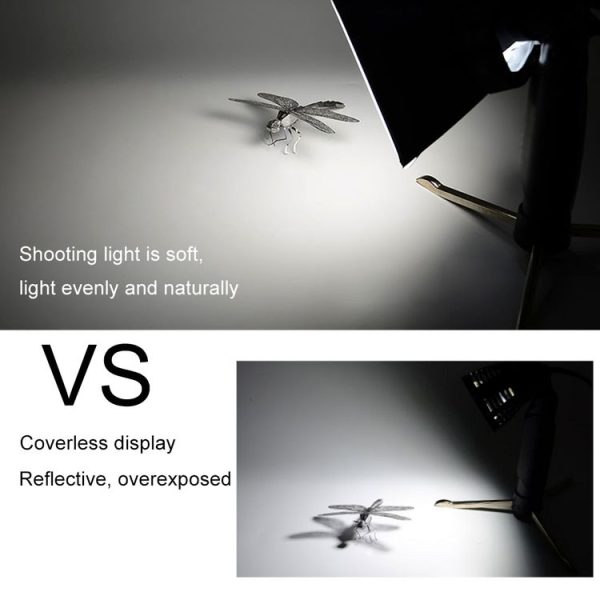 Foldable Soft Diffuser Softbox Cover for External Flash Light, Size: 10cm x 13cm - Image 6