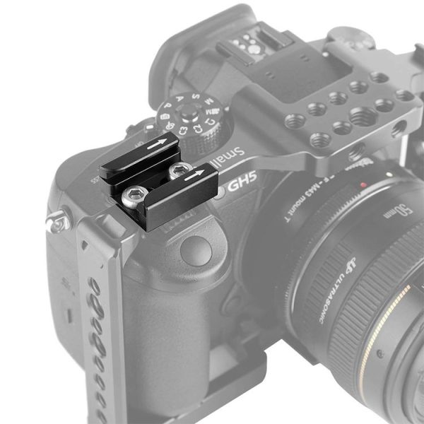 ADAI Cold Shoe Base Mount Adapter Holder with 1 / 4 inch Screw