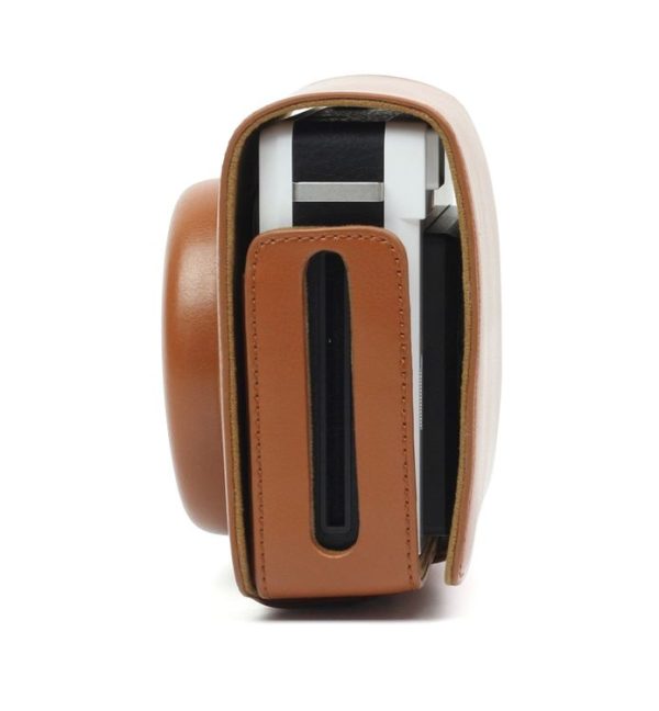 Vintage PU Leather Case Bag for Leica Sofort Camera (Brown) - Image 4