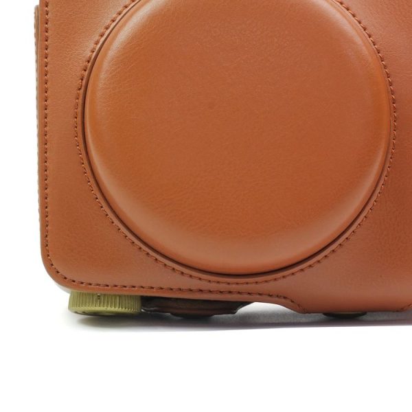 Vintage PU Leather Case Bag for Leica Sofort Camera (Brown) - Image 6
