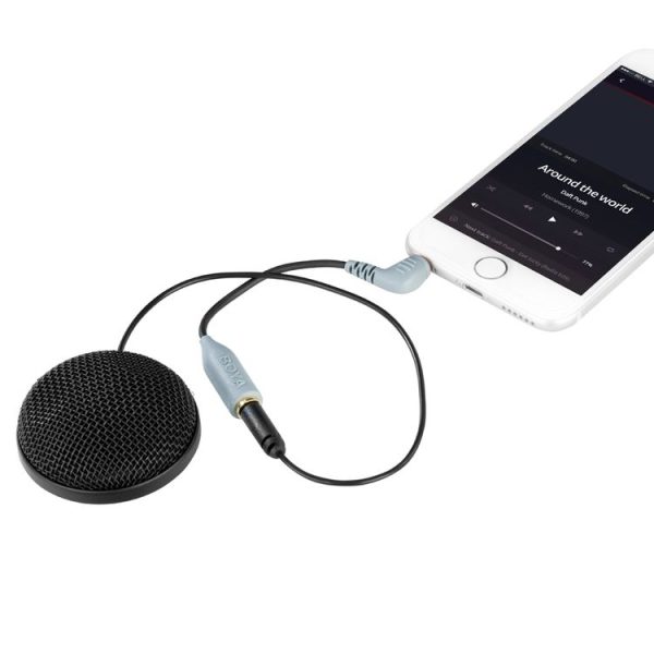 BOYA BY-MM2 Omnidirectional Stereo Condenser Microphone with Windshield for Smartphones, DSLR Cameras and Video Cameras - Image 5