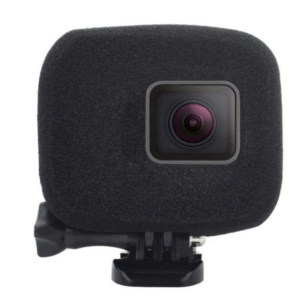 Foam Windshield Housing Case for GoPro HERO7 Black / 6 / 5 (Black)