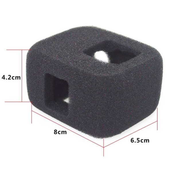 Foam Windshield Housing Case for GoPro HERO7 Black / 6 / 5 (Black) - Image 6