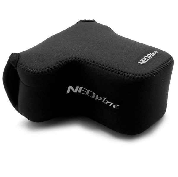 NEOpine Neoprene Shockproof Soft Case Bag with Hook for Sony ILCE-6500 / A6500 Camera (Black) - Image 3